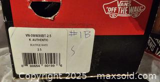 MaxSold Auction: Vans shoes ( kids) - Toronto (Ontario, Canada) SELLER MANAGED Commercial Liquidation Online Auction - Revlis Crescent