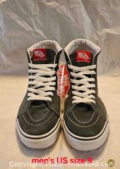 MaxSold Auction: Vans SK8 Hi  - Toronto (Ontario, Canada) SELLER MANAGED Commercial Liquidation Online Auction - Revlis Crescent