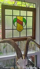 MaxSold Auction: Vintage stained glass window  - Toronto (Ontario, Canada) SELLER MANAGED Commercial Liquidation Online Auction - Revlis Crescent