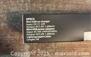 MaxSold Auction: 2 Lightning Car And Home Charging Kits - Hamilton (Ontario, Canada) SELLER MANAGED Downsizing Online Auction - Moffat Road