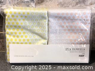 MaxSold Auction: 2/pack HAY Tea Towels - Hamilton (Ontario, Canada) SELLER MANAGED Downsizing Online Auction - Moffat Road