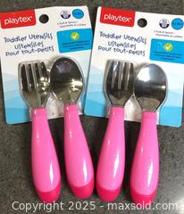 MaxSold Auction: 2/packs Toddler Utensils - Hamilton (Ontario, Canada) SELLER MANAGED Downsizing Online Auction - Moffat Road