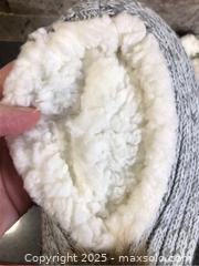 MaxSold Auction: 2/pairs Fuzzy Work Sock Slippers S/M - Hamilton (Ontario, Canada) SELLER MANAGED Downsizing Online Auction - Moffat Road
