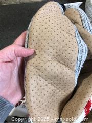 MaxSold Auction: 2/pairs Fuzzy Work Sock Slippers S/M - Hamilton (Ontario, Canada) SELLER MANAGED Downsizing Online Auction - Moffat Road