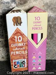 MaxSold Auction: 2/pks Eric Carle Chunky Pencil Crayons - Hamilton (Ontario, Canada) SELLER MANAGED Downsizing Online Auction - Moffat Road