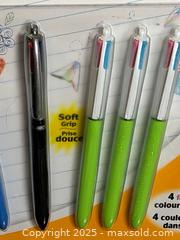 MaxSold Auction: 7/pk Bic 4-Colour Retractable Ball Pens - Hamilton (Ontario, Canada) SELLER MANAGED Downsizing Online Auction - Moffat Road