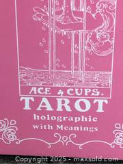 MaxSold Auction: Ace & Cups Holographic Tarot Cards - Hamilton (Ontario, Canada) SELLER MANAGED Downsizing Online Auction - Moffat Road