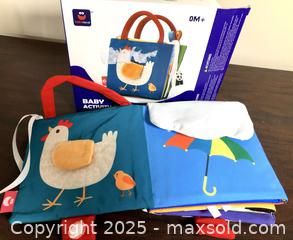 MaxSold Auction: Baby Cloth Activity Book - Hamilton (Ontario, Canada) SELLER MANAGED Downsizing Online Auction - Moffat Road