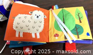 MaxSold Auction: Baby Cloth Activity Book - Hamilton (Ontario, Canada) SELLER MANAGED Downsizing Online Auction - Moffat Road