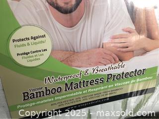 MaxSold Auction: Bamboo Mattress Protector King Size - Hamilton (Ontario, Canada) SELLER MANAGED Downsizing Online Auction - Moffat Road