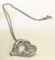 MaxSold Auction: Daochong S925 Silver Necklace - Hamilton (Ontario, Canada) SELLER MANAGED Downsizing Online Auction - Moffat Road