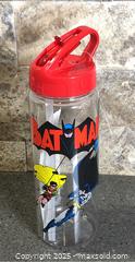 MaxSold Auction: DC Comics Batman Plastic Water Bottle - Hamilton (Ontario, Canada) SELLER MANAGED Downsizing Online Auction - Moffat Road