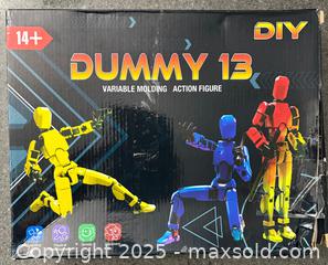 MaxSold Auction: Dummy 13 Variable Molding Action Figures - Hamilton (Ontario, Canada) SELLER MANAGED Downsizing Online Auction - Moffat Road