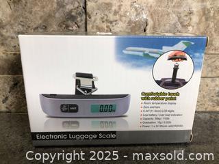 MaxSold Auction: Electronic Luggage Scale - Hamilton (Ontario, Canada) SELLER MANAGED Downsizing Online Auction - Moffat Road