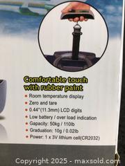 MaxSold Auction: Electronic Luggage Scale - Hamilton (Ontario, Canada) SELLER MANAGED Downsizing Online Auction - Moffat Road