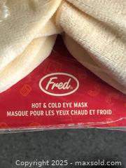 MaxSold Auction: Fred Comfort Food Hot & Cold Eye Mask - Hamilton (Ontario, Canada) SELLER MANAGED Downsizing Online Auction - Moffat Road