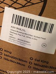 MaxSold Auction: Full Quilted Mattress Pad - Hamilton (Ontario, Canada) SELLER MANAGED Downsizing Online Auction - Moffat Road