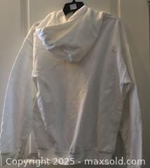 MaxSold Auction: Gildan Bruh Girls White Hoodie Medium - Hamilton (Ontario, Canada) SELLER MANAGED Downsizing Online Auction - Moffat Road