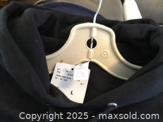 MaxSold Auction: Jerzees Fresh Black Hoodie L - Hamilton (Ontario, Canada) SELLER MANAGED Downsizing Online Auction - Moffat Road