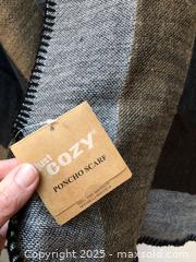 MaxSold Auction: Just Cozy Poncho Scarf - Hamilton (Ontario, Canada) SELLER MANAGED Downsizing Online Auction - Moffat Road