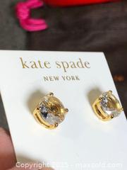 MaxSold Auction: Kate Spade Gumdrop Earrings - Hamilton (Ontario, Canada) SELLER MANAGED Downsizing Online Auction - Moffat Road