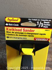 MaxSold Auction: Kwikload Sander & Brush Clip - Hamilton (Ontario, Canada) SELLER MANAGED Downsizing Online Auction - Moffat Road