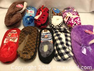 MaxSold Auction: Lot/10 Assorted Slippers - Hamilton (Ontario, Canada) SELLER MANAGED Downsizing Online Auction - Moffat Road