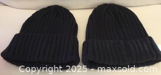 MaxSold Auction: Lot/2 Adult Ribbed Knit Winter Hats - Hamilton (Ontario, Canada) SELLER MANAGED Downsizing Online Auction - Moffat Road