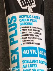 MaxSold Auction: Lot/3 DAP Acrylic Latex Caulk White - Hamilton (Ontario, Canada) SELLER MANAGED Downsizing Online Auction - Moffat Road