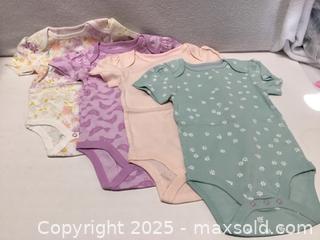 MaxSold Auction: Lot/4 Cloud Island Baby Onesies 18 Months - Hamilton (Ontario, Canada) SELLER MANAGED Downsizing Online Auction - Moffat Road