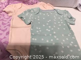 MaxSold Auction: Lot/4 Cloud Island Baby Onesies 18 Months - Hamilton (Ontario, Canada) SELLER MANAGED Downsizing Online Auction - Moffat Road