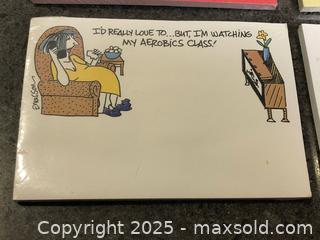 MaxSold Auction: Lot/6 Funny Self Stick Note Pads - Hamilton (Ontario, Canada) SELLER MANAGED Downsizing Online Auction - Moffat Road