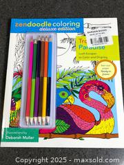 MaxSold Auction: Lot of 2 Colouring Books - Hamilton (Ontario, Canada) SELLER MANAGED Downsizing Online Auction - Moffat Road