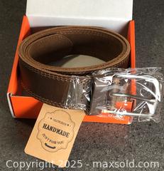 MaxSold Auction: Men’s Brown Leather Belt 32 - Hamilton (Ontario, Canada) SELLER MANAGED Downsizing Online Auction - Moffat Road