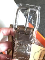 MaxSold Auction: Men’s Brown Leather Belt 32 - Hamilton (Ontario, Canada) SELLER MANAGED Downsizing Online Auction - Moffat Road