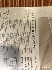 MaxSold Auction: Rectangle Tablecloth 60” x 84” - Hamilton (Ontario, Canada) SELLER MANAGED Downsizing Online Auction - Moffat Road