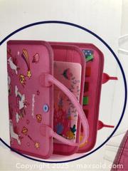 MaxSold Auction: Toddler Unicorn Busy Board Activity Bag - Hamilton (Ontario, Canada) SELLER MANAGED Downsizing Online Auction - Moffat Road