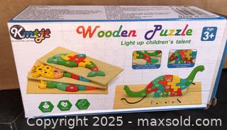 MaxSold Auction: Toddler Wooden Puzzles - Hamilton (Ontario, Canada) SELLER MANAGED Downsizing Online Auction - Moffat Road