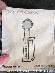 MaxSold Auction: Tupperware Portioning Scoops - Hamilton (Ontario, Canada) SELLER MANAGED Downsizing Online Auction - Moffat Road