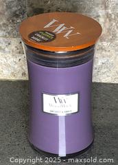 MaxSold Auction: Wood Wick Amethyst &#38; Amber Candle - Hamilton (Ontario, Canada) SELLER MANAGED Downsizing Online Auction - Moffat Road