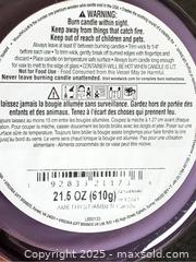 MaxSold Auction: Wood Wick Amethyst &#38; Amber Candle - Hamilton (Ontario, Canada) SELLER MANAGED Downsizing Online Auction - Moffat Road