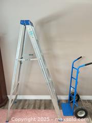 MaxSold Auction: Aluminum Step Ladder (Approx. 6 ft) &#38; Steel Hand Truck - Waterloo (Ontario, Canada) SELLER MANAGED Estate Sale Online Auction -  New Hampshire Street