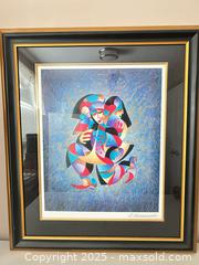 MaxSold Auction: Anatole Krasnyansky &#39;Play that Horn II #15&#39; Framed Signed Print - Waterloo (Ontario, Canada) SELLER MANAGED Estate Sale Online Auction -  New Hampshire Street