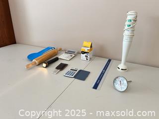 MaxSold Auction: Assorted Household Kitchen &#38; Utility Tools Lot (Braun Immersion Blender) - Waterloo (Ontario, Canada) SELLER MANAGED Estate Sale Online Auction -  New Hampshire Street