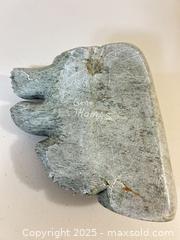 MaxSold Auction: Carved Stone Turtle Sculpture Signed Gene Thomas - Waterloo (Ontario, Canada) SELLER MANAGED Estate Sale Online Auction -  New Hampshire Street