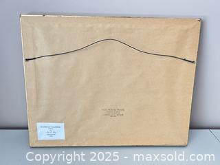 MaxSold Auction: Framed Matted Covered Bridge Artwork by Lila L’Abbe, 2001 - Waterloo (Ontario, Canada) SELLER MANAGED Estate Sale Online Auction -  New Hampshire Street