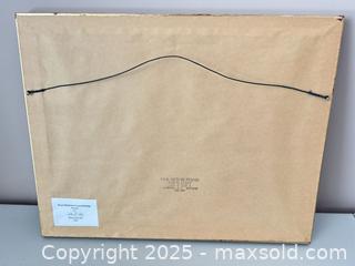 MaxSold Auction: Framed Matted Covered Bridge Artwork by Lila L’Abbe, 2001 - Waterloo (Ontario, Canada) SELLER MANAGED Estate Sale Online Auction -  New Hampshire Street