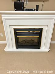 MaxSold Auction: Freestanding White Mantel with Electric Fireplace Insert - Waterloo (Ontario, Canada) SELLER MANAGED Estate Sale Online Auction -  New Hampshire Street
