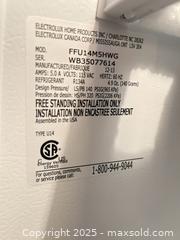 MaxSold Auction: Frigidaire FFU14M5HWG Free-Standing Upright Freezer - Waterloo (Ontario, Canada) SELLER MANAGED Estate Sale Online Auction -  New Hampshire Street