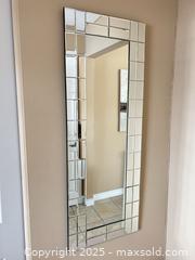 MaxSold Auction: Full-Length Rectangular Wall Mirror with Mirrored Tile Frame - Waterloo (Ontario, Canada) SELLER MANAGED Estate Sale Online Auction -  New Hampshire Street
